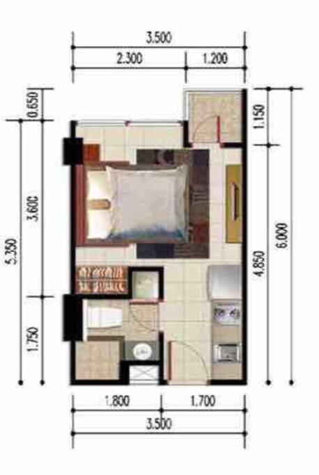 Capitol Park Salemba Apartemen Jakarta